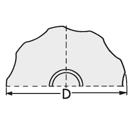 Schéma 1 + Knob CN 
in composite plastic 