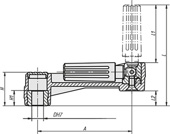 Schéma 2 + Crank Handle 
with fold away grip 