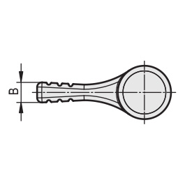 Schéma 1 + Knob WA 
in composite plastic 