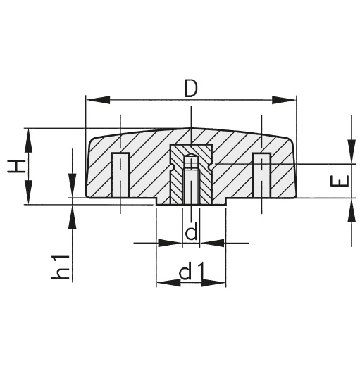 Schéma 2 + Knob FR 
in composite plastic 