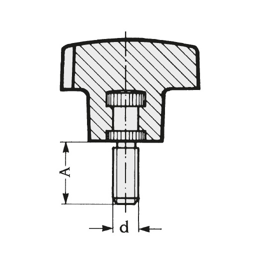 Schéma 3 + Knob AS 
in composite plastic 