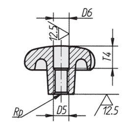 Schéma 3 + Knob BRF 
in cast iron 