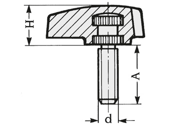 Schéma 3 + Knob TRB 
in composite plastic 