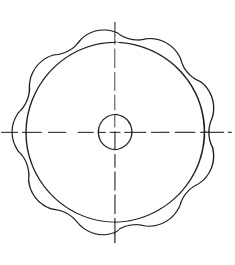 Schéma 3 + Knob AE 
in composite plastic 