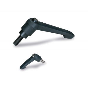 Adjustable handle 
in composite plastic