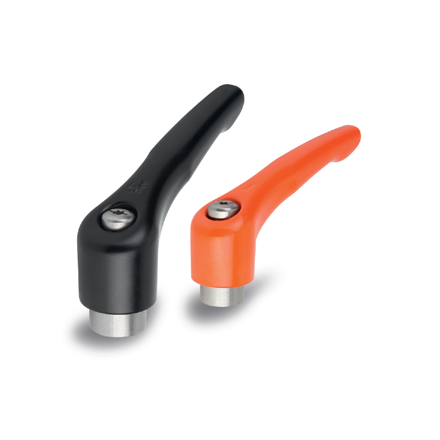 Adjustable handles and levers : Adjustable handle 
in zamak 