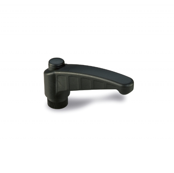 Adjustable handles and levers : Adjustable lever ﬁt  
for «big batch» in composite plastic 