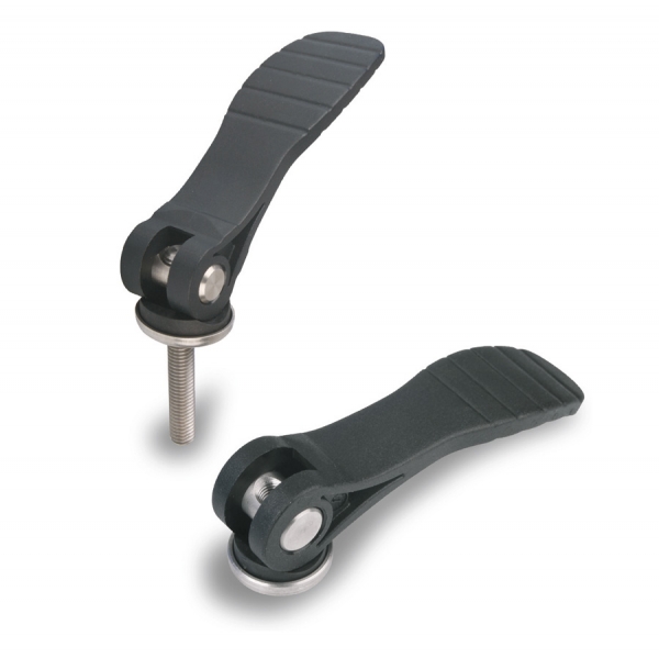 Adjustable handles and levers : Cam lever 
in composite plastic 