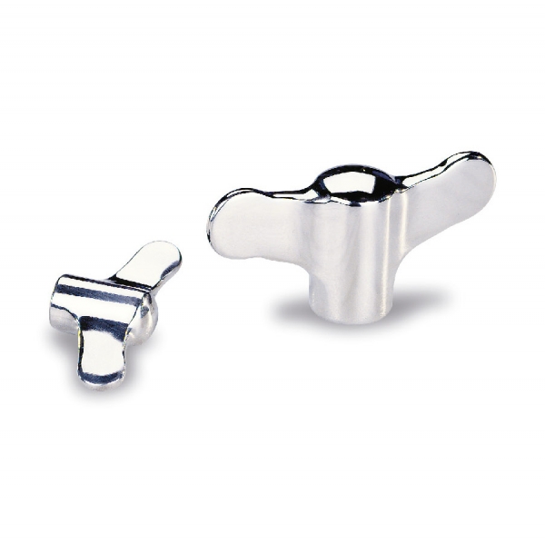 T- handles and wing knobs : Knob JUX 
in full stainless steel 