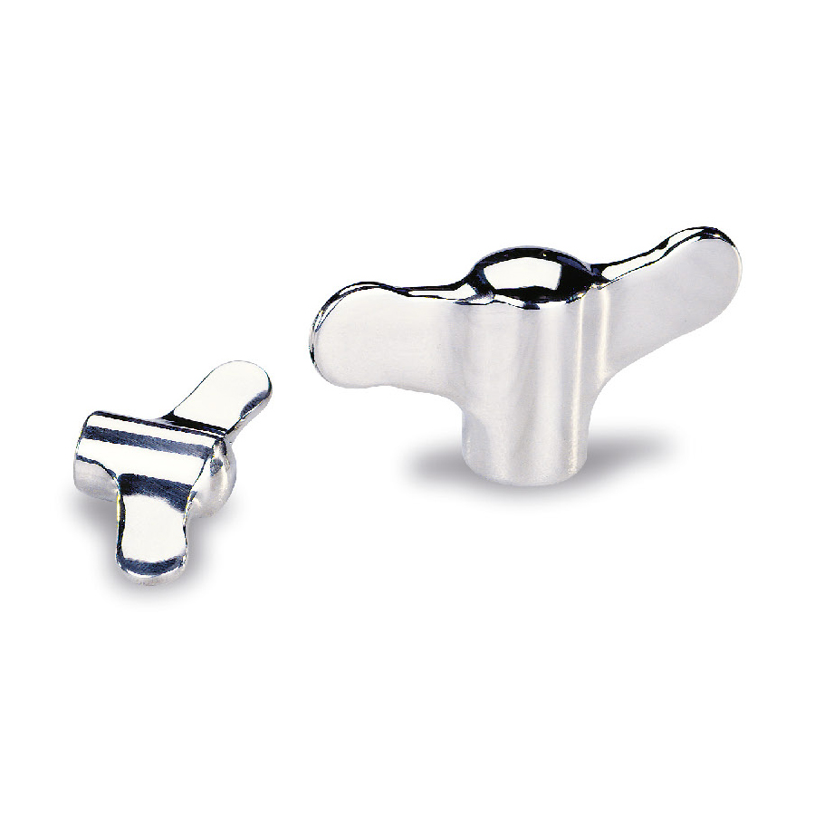 T- handles and wing knobs : Knob JUX 
in full stainless steel 