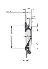 Schéma 1 + Handle U9 
in alumium 