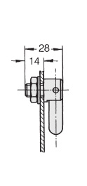 Schéma 2 + Handle MD 
in steel 