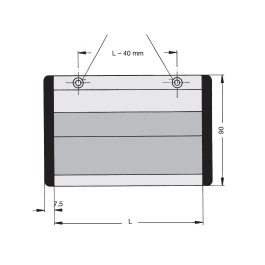 Schéma 2 + Handle U9 
in alumium 