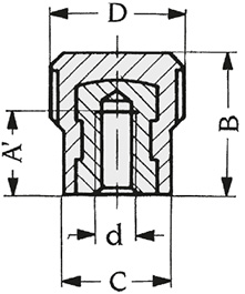 Schéma 1 + Knob BB 
in composite plastic 