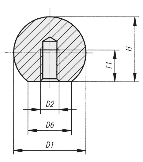 Schéma 1 + Ball knob 
