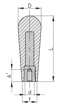 Schéma 2 + Handle PMB 
in composite plastic 