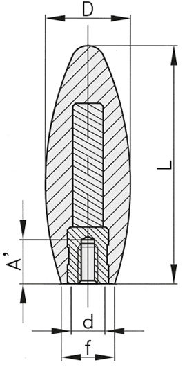 Schéma 2 + Handle PMA 
in composite plastic 