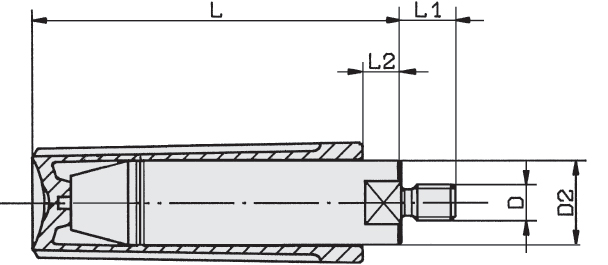 Schéma 2 + Revolving handle MHV 
in composite plastic 