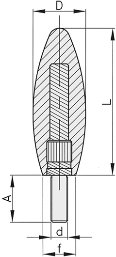 Schéma 3 + Handle PMA 
in composite plastic 