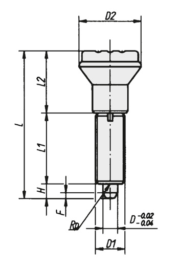 Schéma 1 + Index plunger 
without collar 