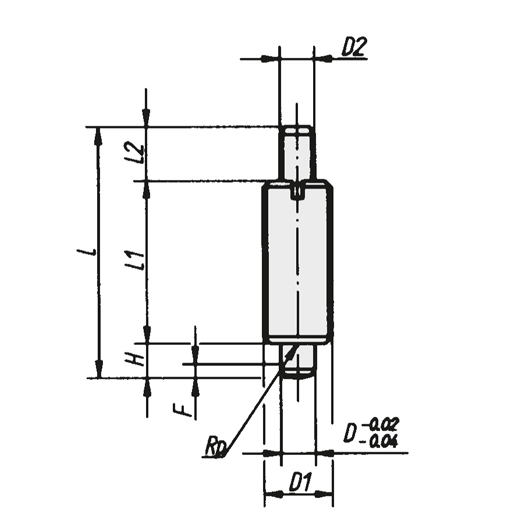 Schéma 1 + Index plunger 
stud only 