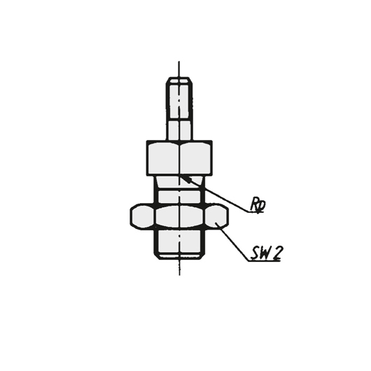 Schéma 2 + Index plunger 
without head-knob 