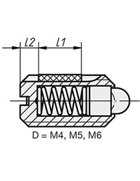 Schéma 3 + Spring plunger 
