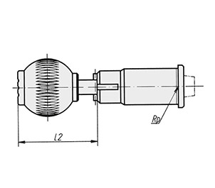 Schéma 3 + High precision index plunger  
with conical tip 