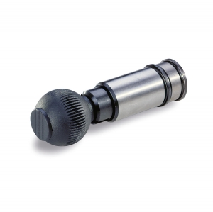 High precision index plunger 
with conical tip