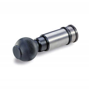 High precision index plunger 
with conical tip