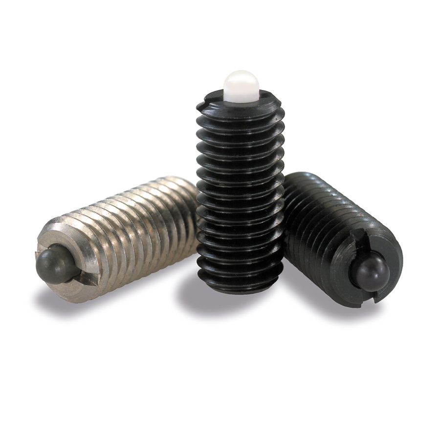 Light End Pressure Kipp 03040-1A6 Steel Spring Plungers 5/8-11 Thread Pack of 10 Hexagon Socket Inch Pin Style 