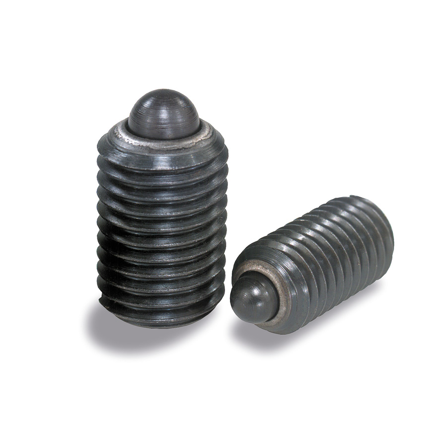 Spring plungers : Spring plunger 
with pressure pin and slot 