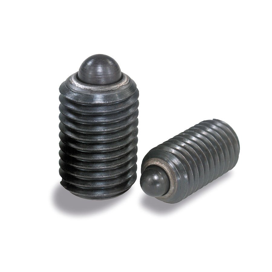 Spring plungers : Spring plunger 
with pressure pin and slot 