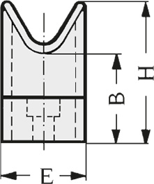 Schéma 2 + Handle ST 
in composite plastic 