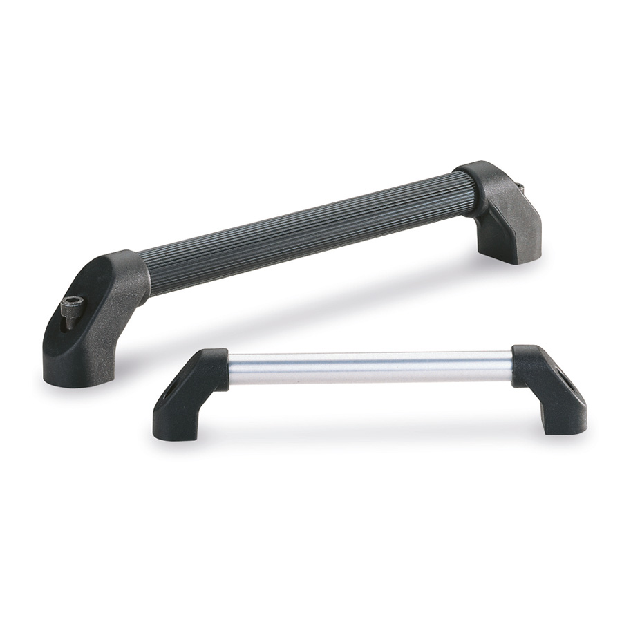 Tubular pull handles : Handle DB 
with  aluminium tube diam. 20mm 