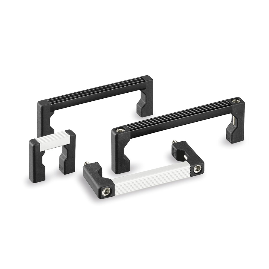 Aluminium pull handles : Handle DN 
in aluminium 