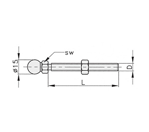 Schéma 2 + Spindle for 40° swivel pad