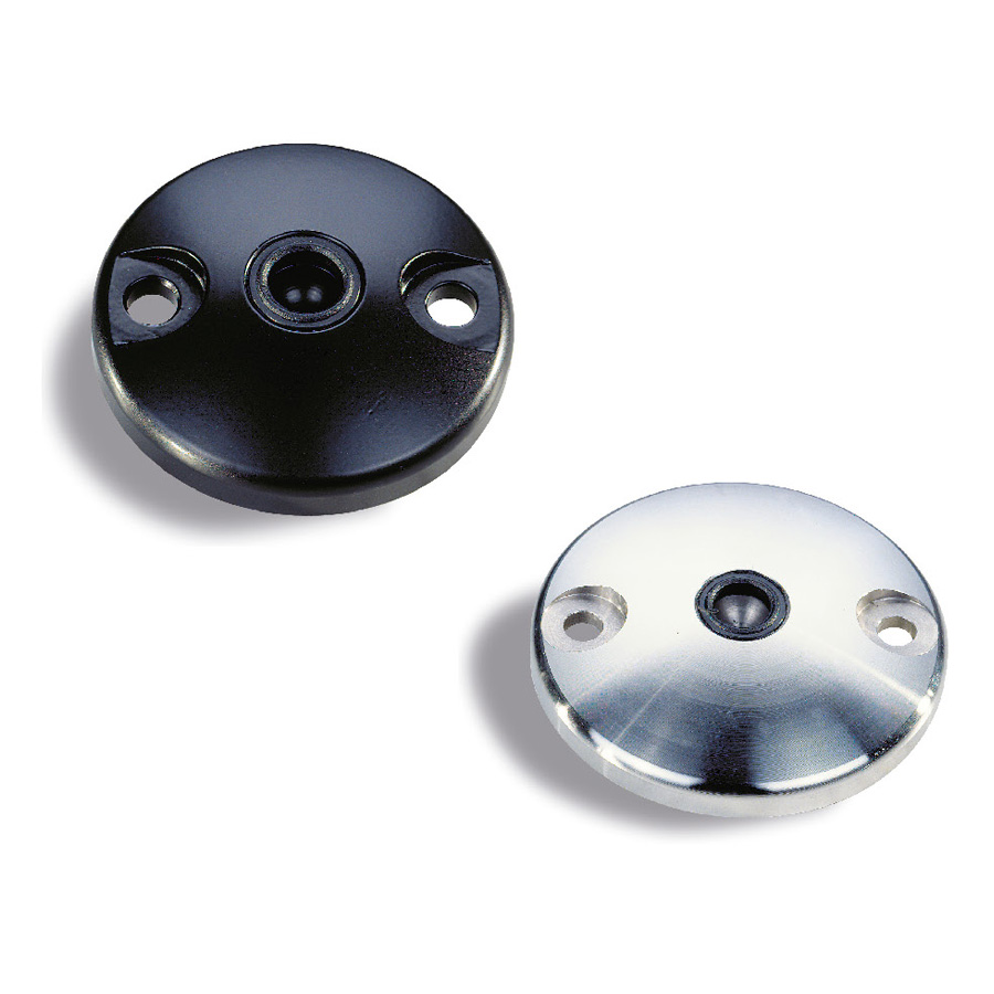 Metal plate for 40° swivel pad
with fastening holes