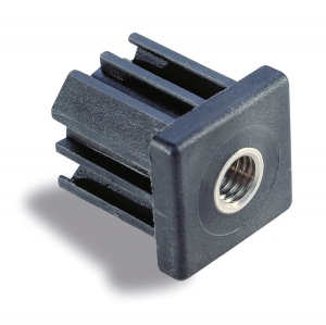 Screw-in plug for square tube