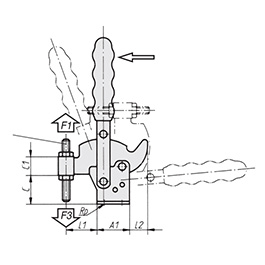 Schéma 1 + Vertical clamp CV