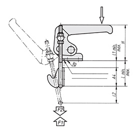 Schéma 1 + Vertical latch clamp