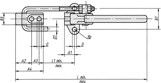 Schéma 2 + Heavy-duty latch clamp