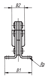 Schéma 2 + Horizontal clamp H2-A