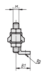 Schéma 2 + Mini horizontal clamp H2-BL