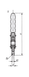 Schéma 2 + Vertical clamp V1-B
