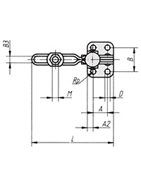 Schéma 2 + Vertical clamp V2-B