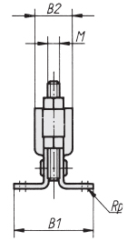 Schéma 2 + Horizontal clamp H2-C