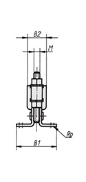 Schéma 2 + Horizontal clamp H2-B