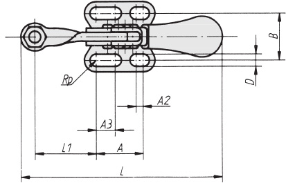 Schéma 3 + Mini horizontal clamp H2-C
