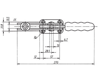 Schéma 3 + Heavy duty Horizontal clamp